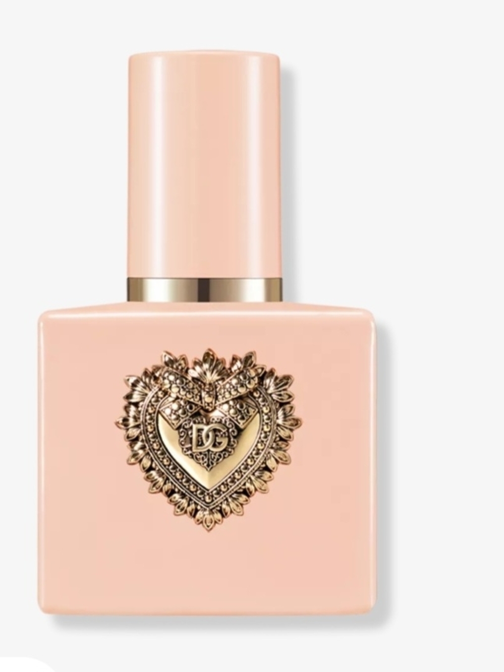 Dolce & Gabbana Peach Cream Makeup Primer with Gold Emblem